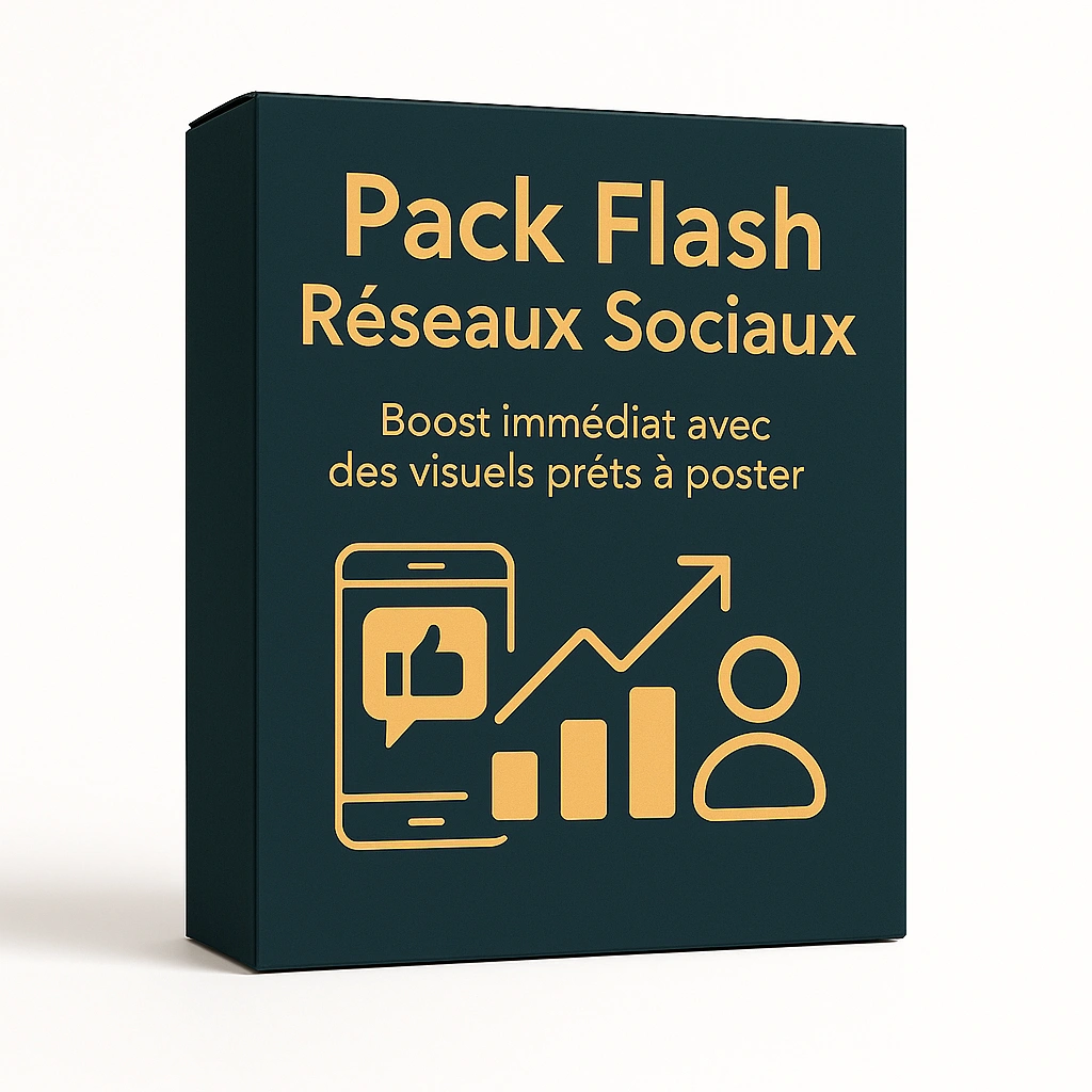 Pack Flash Réseaux Sociaux