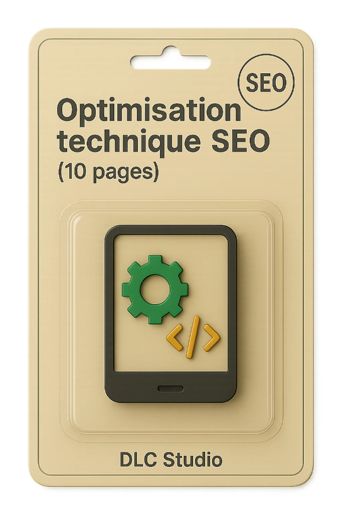 Optimisation technique SEO (10 pages)