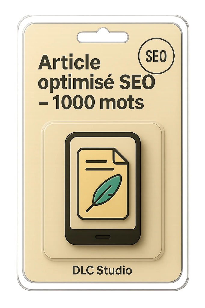 Article optimisé SEO – 1000 mots