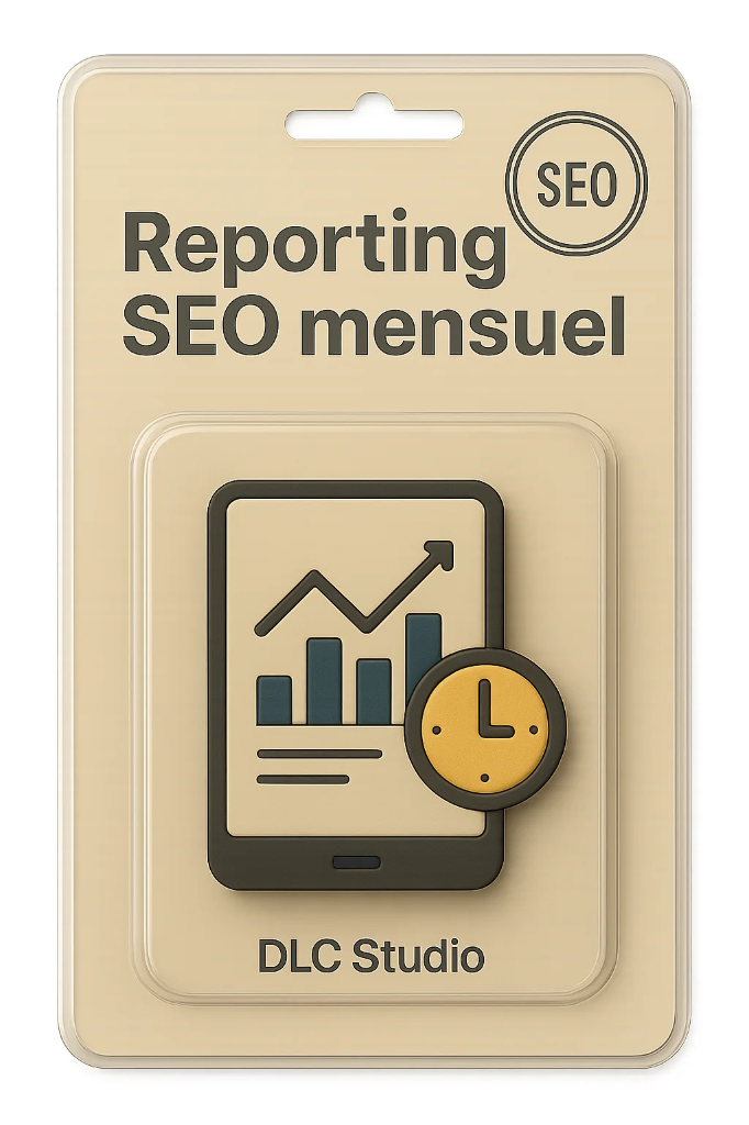 Reporting SEO mensuel