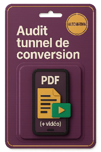 [ag-audit-tunnel] Audit tunnel de conversion (PDF + vidéo)