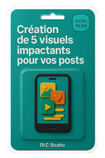 [SMM-VISUELS5] Création de 5 visuels impactants pour vos posts