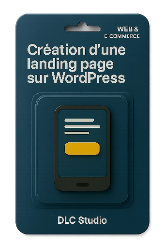 [WP-LP-001] Création d’une landing page sur WordPress
